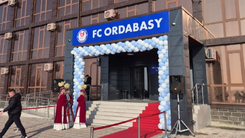 Стало известно кто построил новую базу для «Ордабасы»